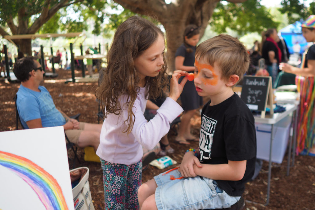 Homeschool Brisbane Spring Fair: Facepainting