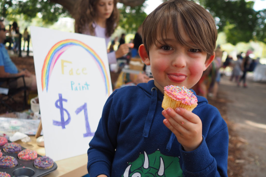 Homeschool Brisbane Spring Fair: Cupcake stall