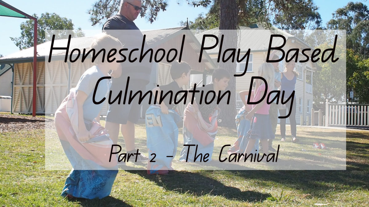 homeschool play based learning group culmination day video - Brisbane, Australia